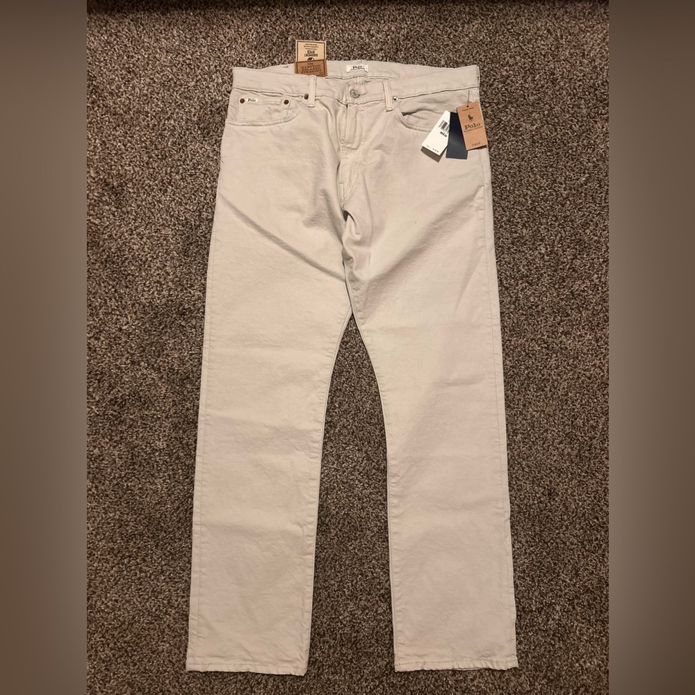Ralph Lauren Cream Jeans
